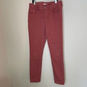 Cabi Coral Pink Skinny Jeans Size 8